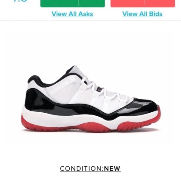 Jordan 11 Low Bred - Picture 2 of 4